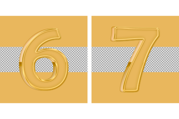 3D Rendering of Number: Turning Abstract Digits into Visual Impact