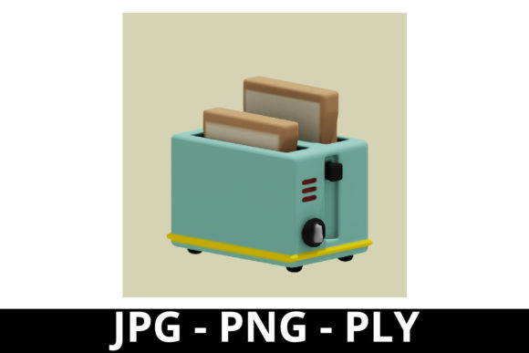 3D Rendering Toaster with Bread: A Practical Guide for Visual Professionals