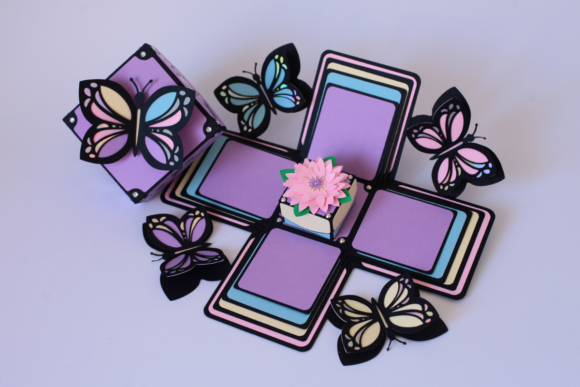 Butterfly Exploding Box 3D: A Versatile Tool for Creative Packaging and Gifting