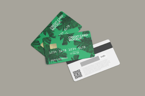 Credit Card Mockup: Realistic Design Previews