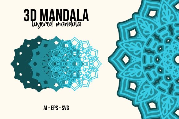 Discover the Mesmerizing World of 3D Mandala Flower Paper Cut Art