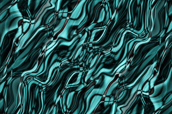 Green Silk Draped Fabric Background