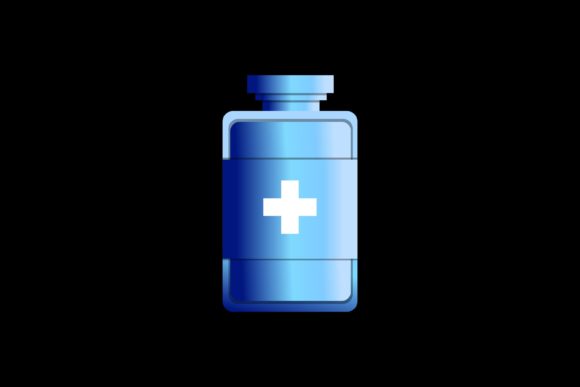 Medical Icon Medical Bottle 3D Gradation: A Practical Asset for Visual Clarity and Consistent Design
