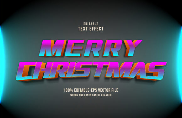 Merry Christmas 3D Text Effect: Festive, Eye-Catching, and Surprisingly Versatile