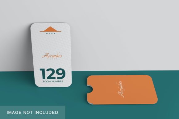 Minimalist Card Holder Mockup V4