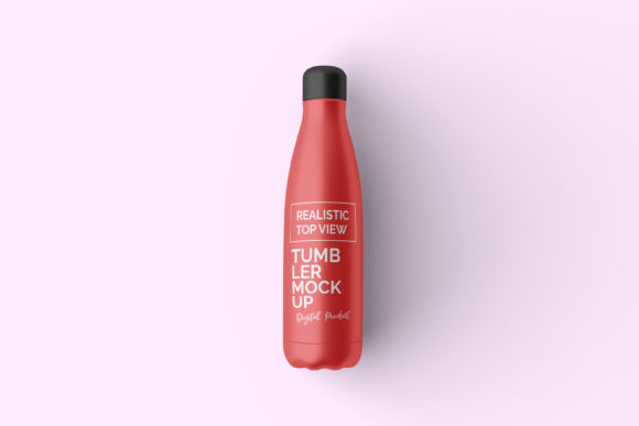 Top View Realistic Tumbler Mockup: A Practical Tool for Visual Clarity and Confidence