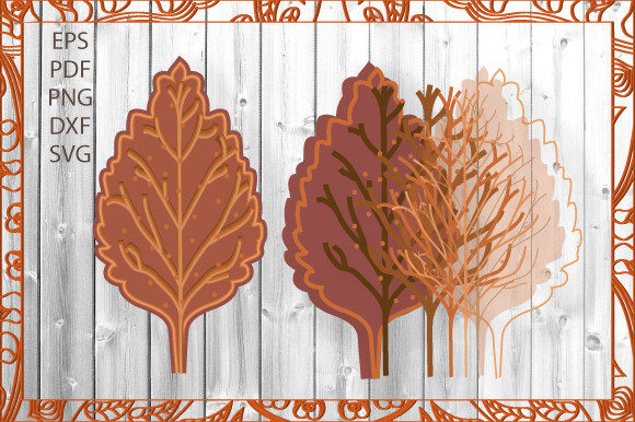 Why Designers and Brands Are Embracing 3D Mom’s Brown Ovate Leaf Layer Art SVG