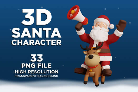 Why the 3D Santa Character Set in Various Poses Is Reshaping Creative Workflows This Holiday Season