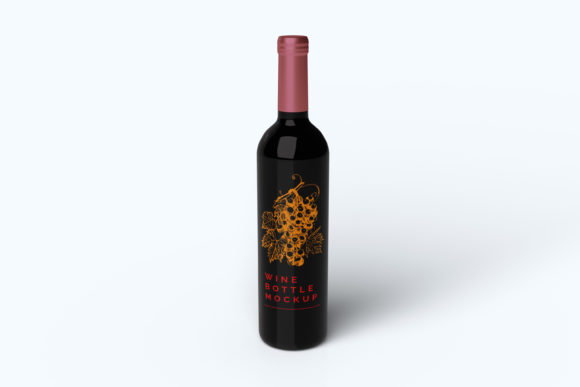 Wine Bottle Mockup